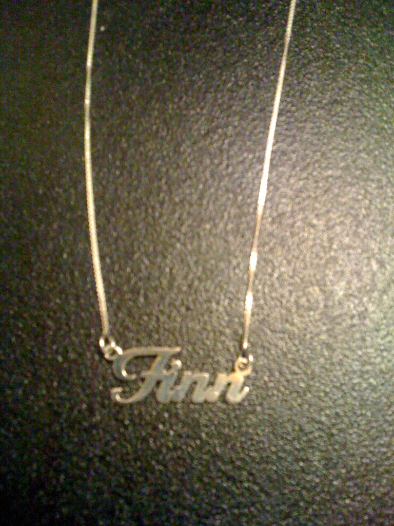 Rachel Berry Style Staples: Rachel's 'Finn' necklace ...